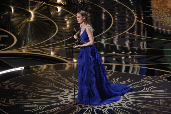 Najboljša igralka - Brie Larson.