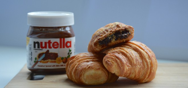 Rogljički z Nutello. Je sploh lahko v življenju še kaj boljšega?