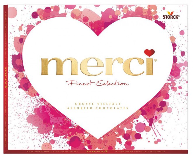 Merci est le cadeau parfait pour la Saint-Valentin.