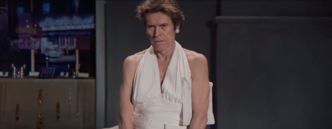 William Dafoe kot Marilyn Monroe.