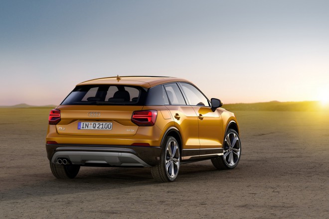 Motorene til Audi Q2 vil ha fra 85 til 140 kW.