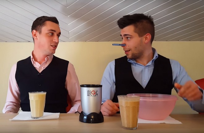 Een smoothie voor de dappersten.