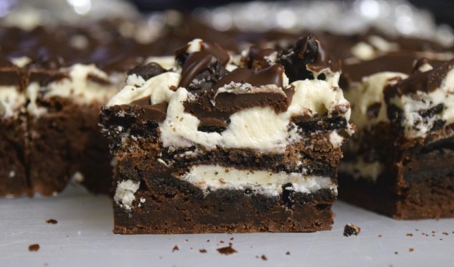 Oreogasmic Brownies stellen eine neue Form des kulinarischen Genusses dar. „Foodporn“ im wahrsten Sinne des Wortes.