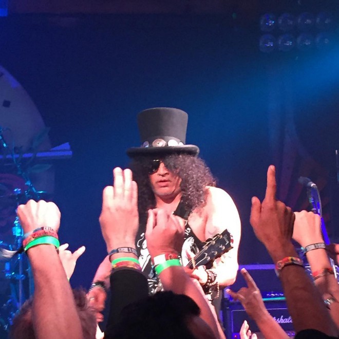 Slash og Axl er venner igen.