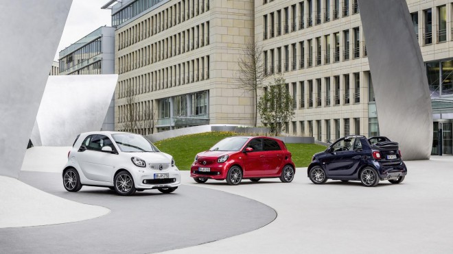 Smart Brabus trio