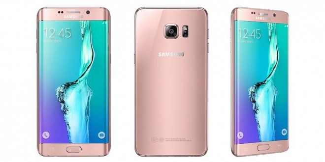 Roza zlati Samsung Galaxy.