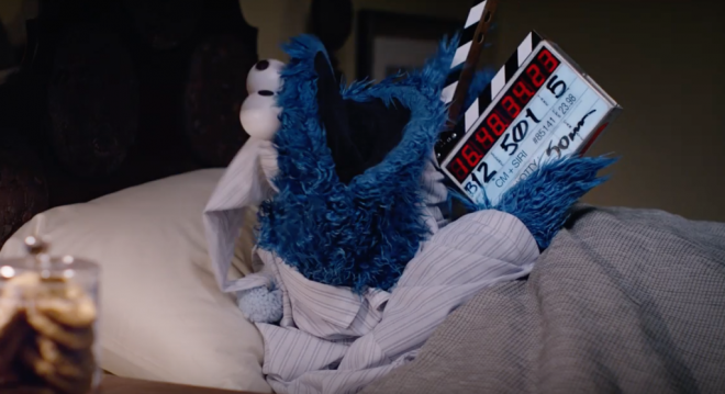 Cookie Monster er hovedstjernen i iPhone 6s-annonsen.