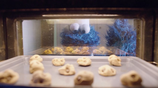 Cookie Monster og Siri er det beste paret!