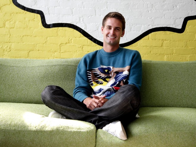 Evan Spiegel je trenutno lastnik premoženja 2.1 bilijona ameriških dolarjev (foto: AP Photo/Jae C. Hong)