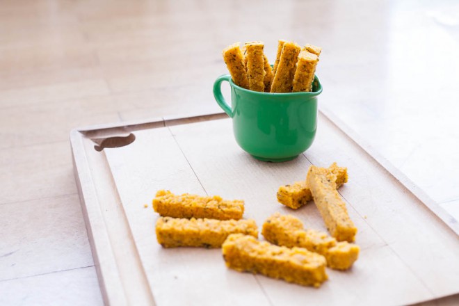 Slasten pomfrit iz polente.