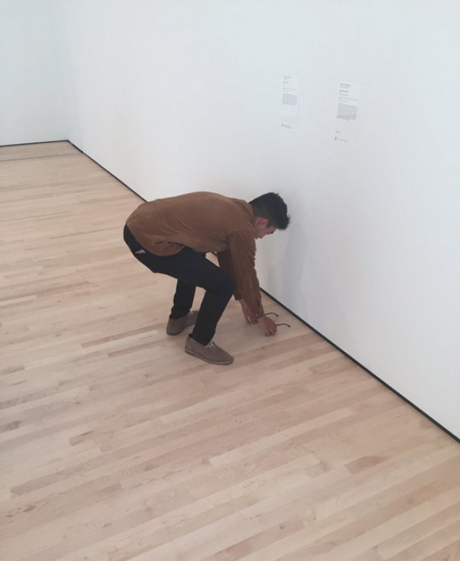 "Artist" at work.