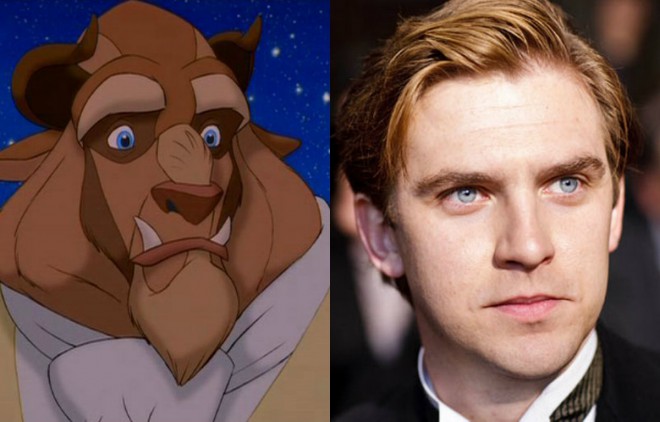 Dan Stevens bo igral zver.