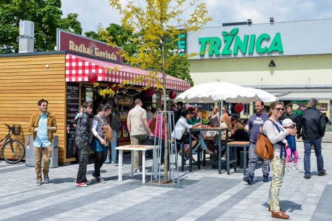 Trh BTC City Ľubľana s novou kulinárskou ponukou