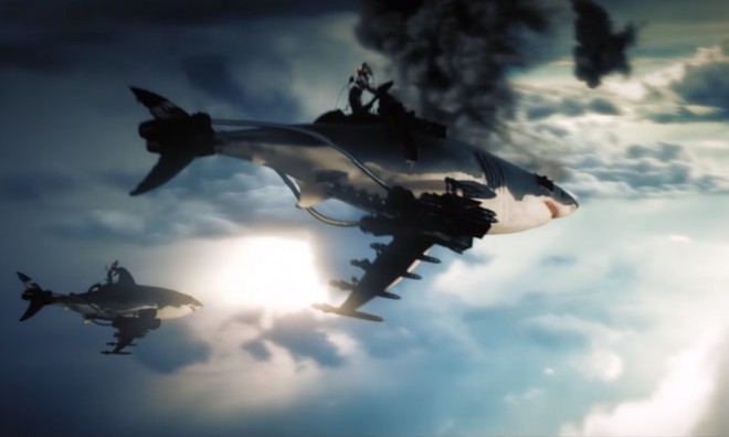After watching the movie Sky Sharks, nothing can shock you anymore!