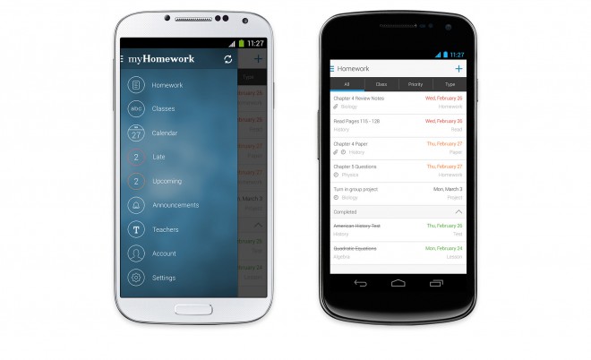 Aplikacija MyHomework Student Plannner