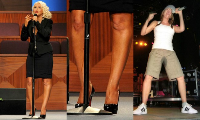 "Blamaža" Christine Aguilera in Fergie