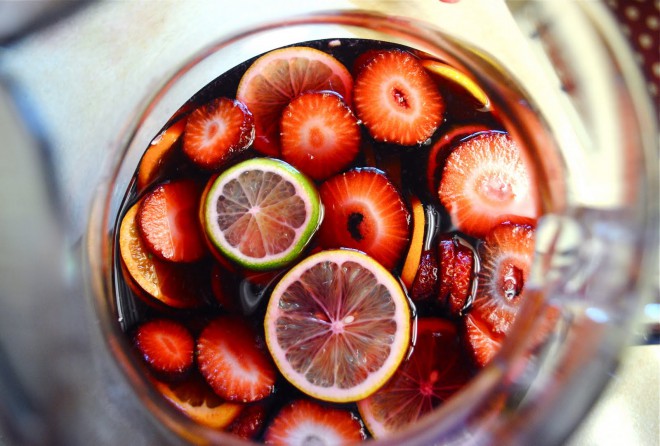 Sangria, pijača poletja.