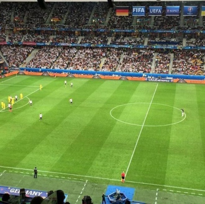 Manuel Neuer nel suo elemento.