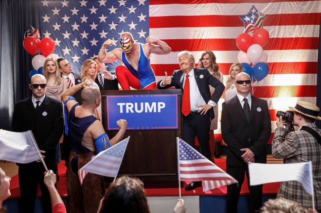 Zal Slakonja ook opgemerkt worden door de echte Donald en Melania Trump?