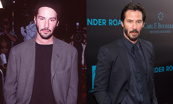 Keanu Reeves je eden tistih zvezdnikov, ki se mu leta popolnoma nič ne poznajo.