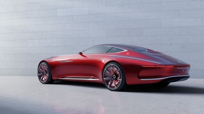 Retro-futurizem študije Vision Mercedes-Maybach 6.