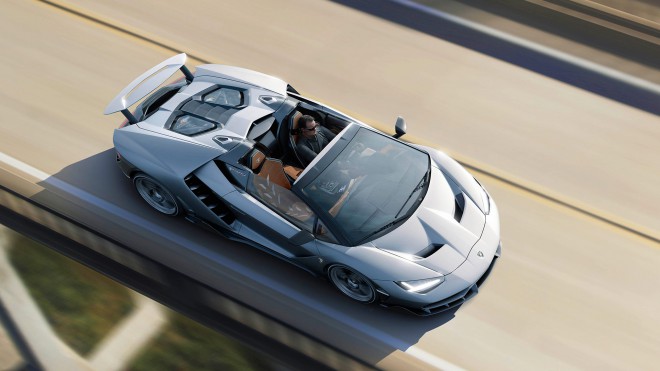Lamborghini Centenario je odvrgel streho.