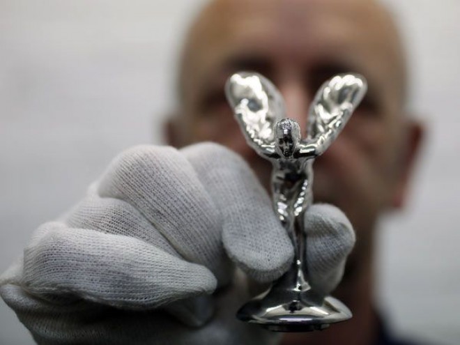 Kipec Spirit of Ecstasy je dragocen zbirateljski kos.