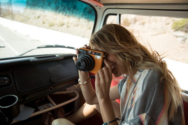 Leica también probó suerte con las Polaroids.