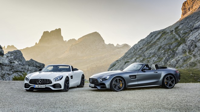 AMG GT Roadster in AMG GT C Roadster se bosta svetovni javnosti v živo prvič predstavila na pariškem avtosalonu.
