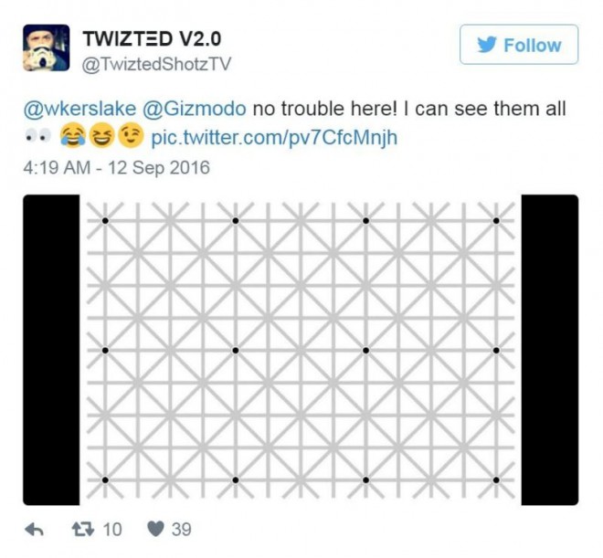 Se você não consegue ver todos os 12 pontos, esta foto ajudará.