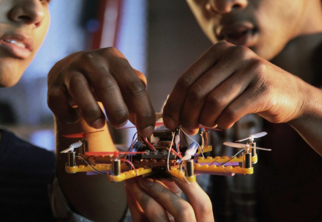 Lego-dronen blev skabt ved et uheld.