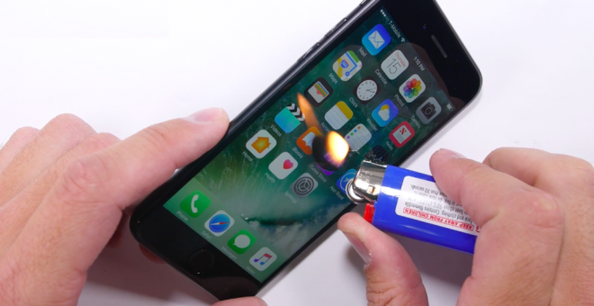 iPhone 7 je odlično prestal tudi  toplotni test.