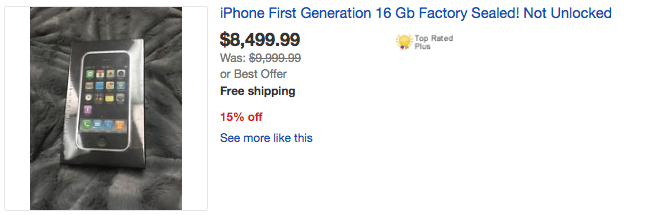 Would you shell out that kind of money for this rare piece of history?
