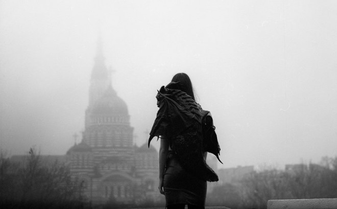 A backpack that spews fire.