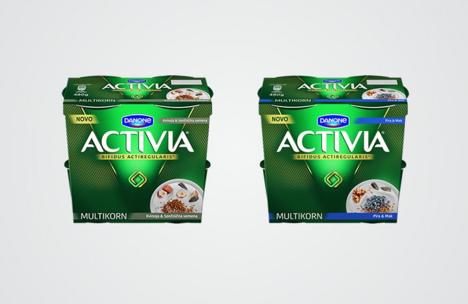 Yaourts Activia - deux nouvelles saveurs