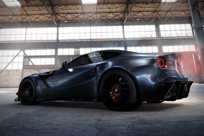 Predelan Ferrari F12 Berlinetta je še bolj agresiven kot prvotno.