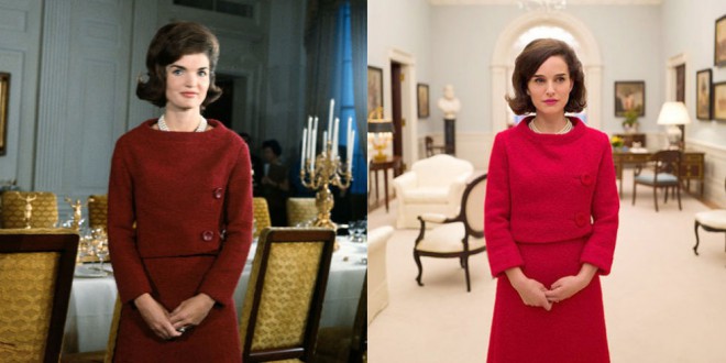 Jackie Kennedy in Natalie Portman.