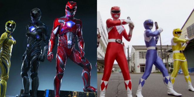 Power Rangersi so dobili nove kostume.