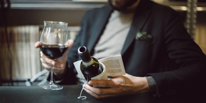 Short stories on a bottle of wine.