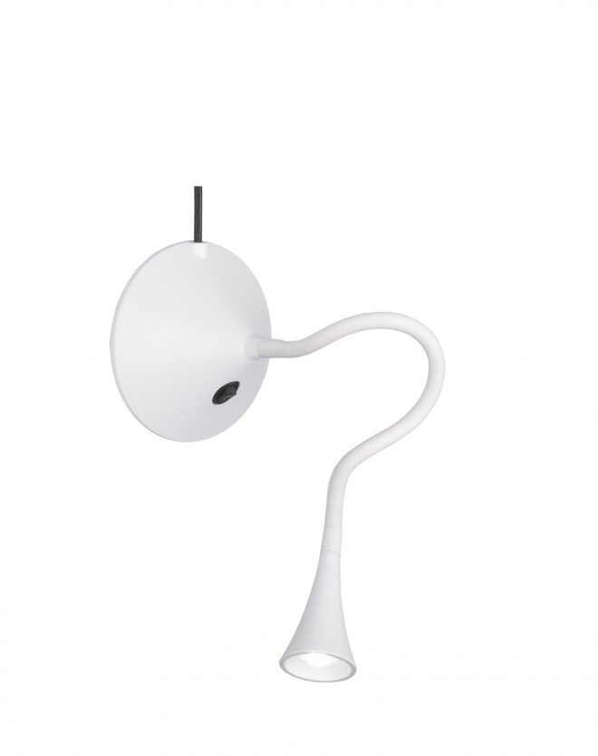 Trio Viper lampe i hvid
