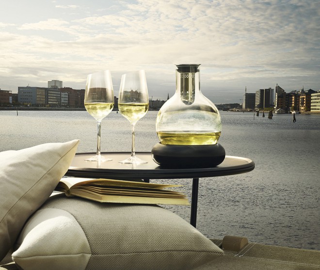 A decanter can also brighten up your home.