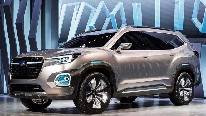 De grote, grotere Subaru VIZIV-7 SUV.