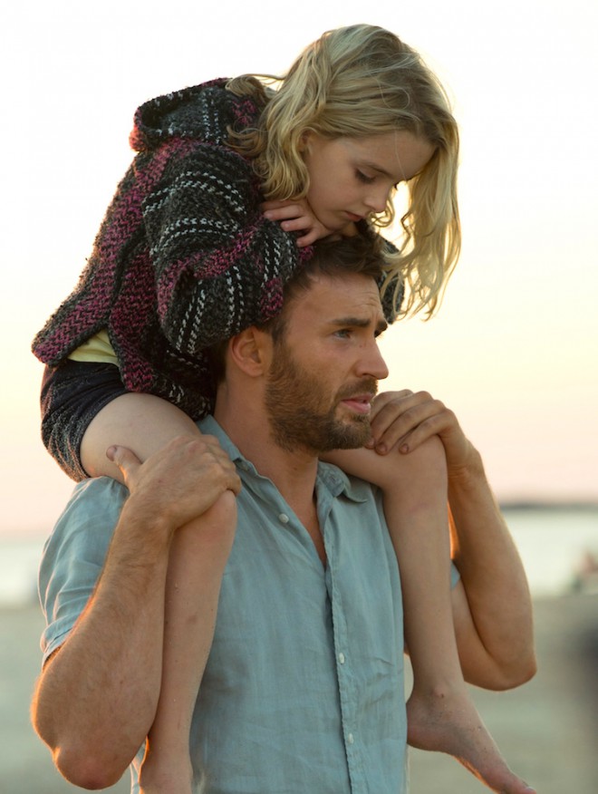 Chris Evans og Mckenna Grace i "Gifted".