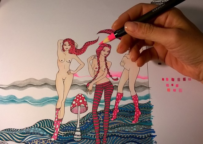 スロベニア初のエロティックな塗り絵には、想像力の余地がたくさんあります。