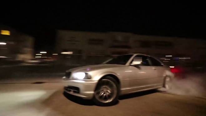 Drifting through the streets of New Town.