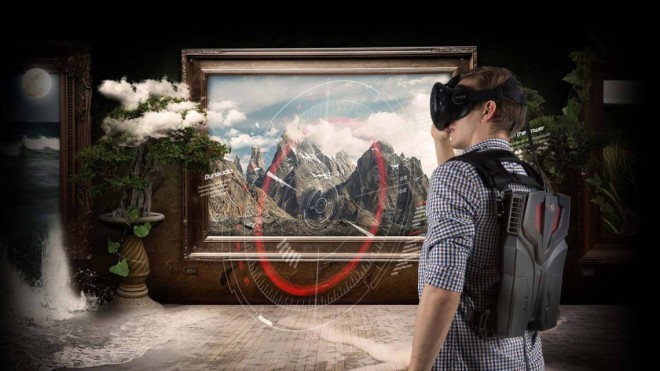 MSI VR One VR-rygsækken byder på uanede muligheder.