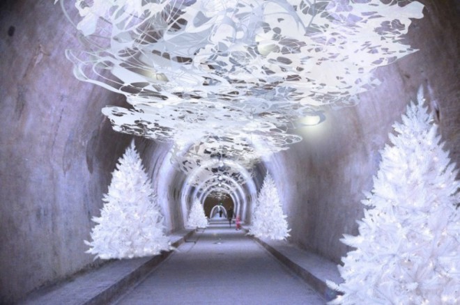 Advent i tunnelen (foto: adventzagreb.com)