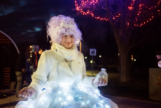 Čarobna promenada in vila Zima (Foto: Ksenija Mikor)