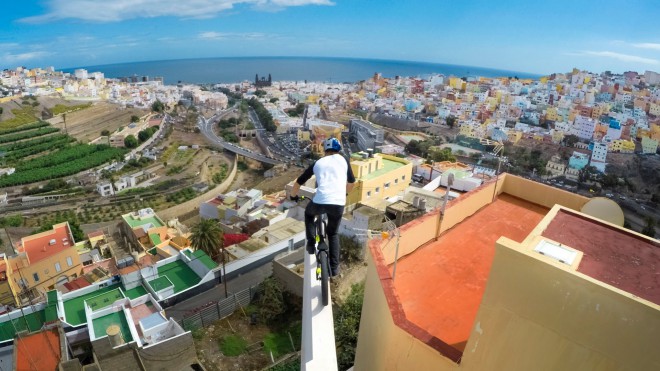Danny MacAskill na Gran Canarii.