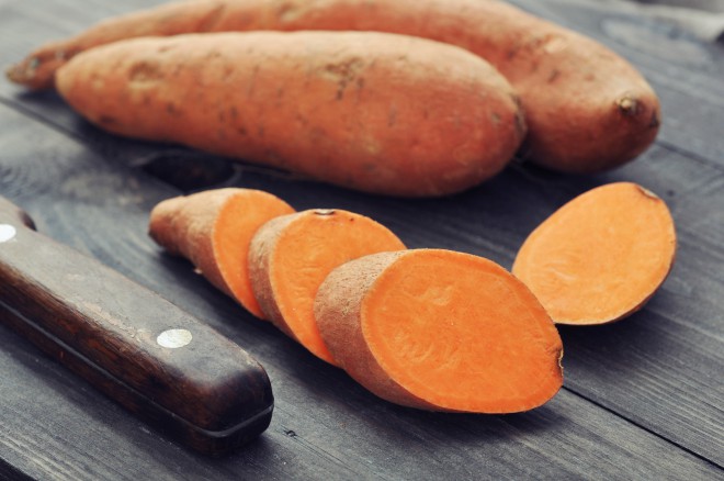 Le patate dolci aiuteranno con la "disintossicazione". 